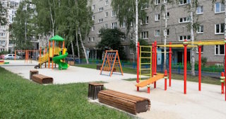 Благоустройство детской площадки во дворе от 1972 руб. в Переславле-Залесском
